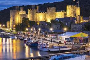 Conwy Castle and medieval town, and Plas Mawr Elizabethan Town House