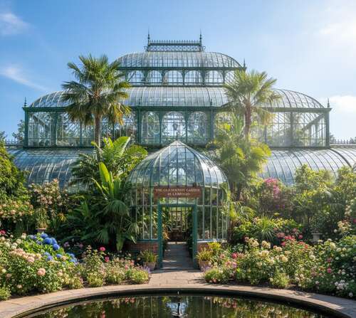 The Glasshouse Garden at Elmstead
