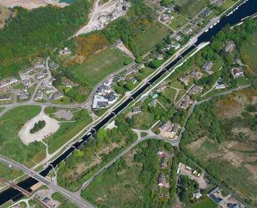 Neptunes Staircase and Caledonian Canal