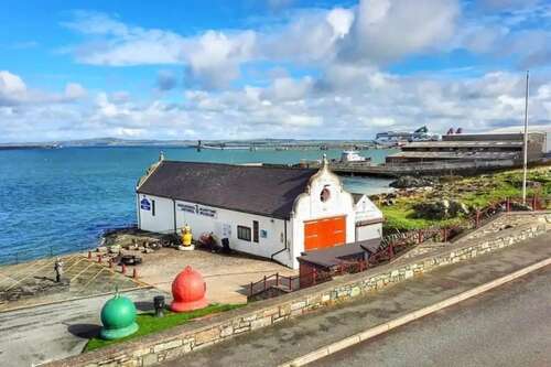Holyhead Maritime Museum and The Harbourfront Bistro.