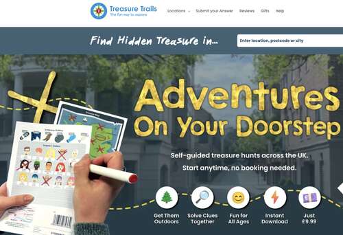 Treasure Trail Fun (not just for the little ones)!