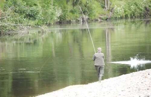 Fishing at Warwick Hall