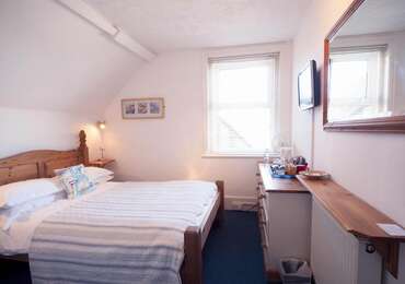 Double Room with South Downs View, second floor (inc. Cooked Breakfast and Buffet Table)