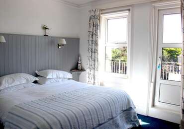 Deluxe Double Or Twin Room With Balcony and Sea View, first floor (inc. Cooked Breakfast and Buffet