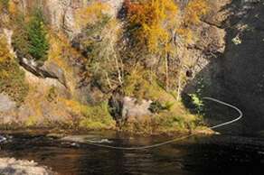 The River Alness (also known as the Averon)